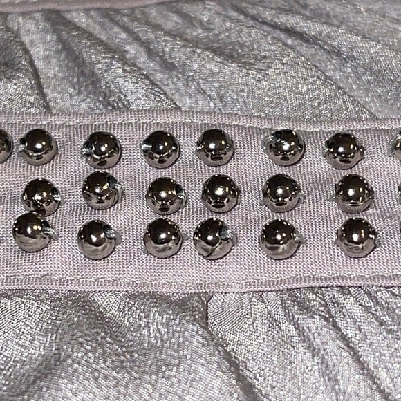 Ecote Urban Outfitters 💯 Silk grey Sleeveless Blouse Sz XS - Picture 9 of 16